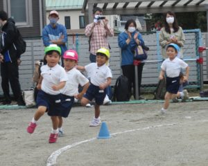 Ｂ組かけっこ