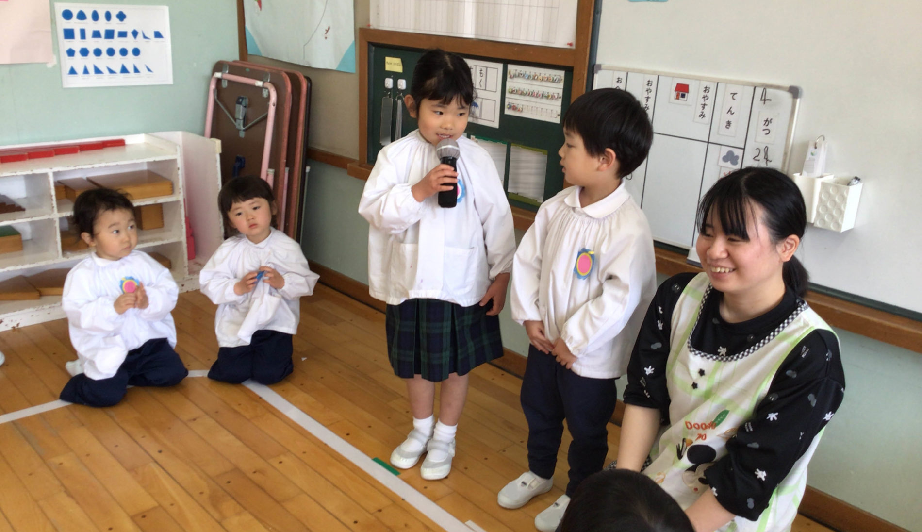 【諏訪聖母幼稚園】制服　110〜130サイズくらい　セット　まとめ売り すわせいぼ幼稚園｜長野県諏訪市の幼稚園
